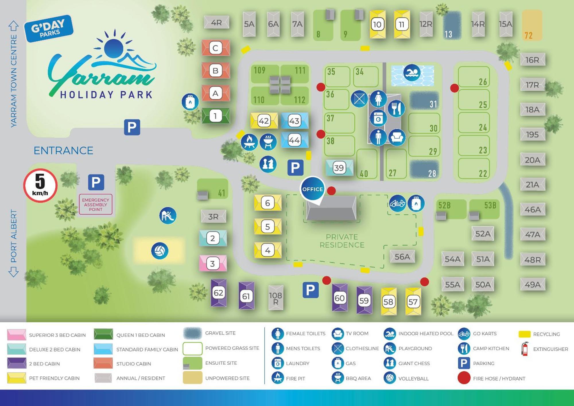 Yarram Holiday Park酒店 外观 照片